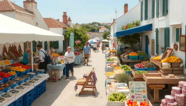 Marché de La Flotte en Ré : jours, horaires et produits locaux