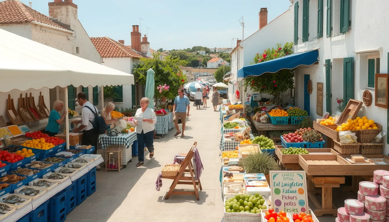 la flotte en ré marché