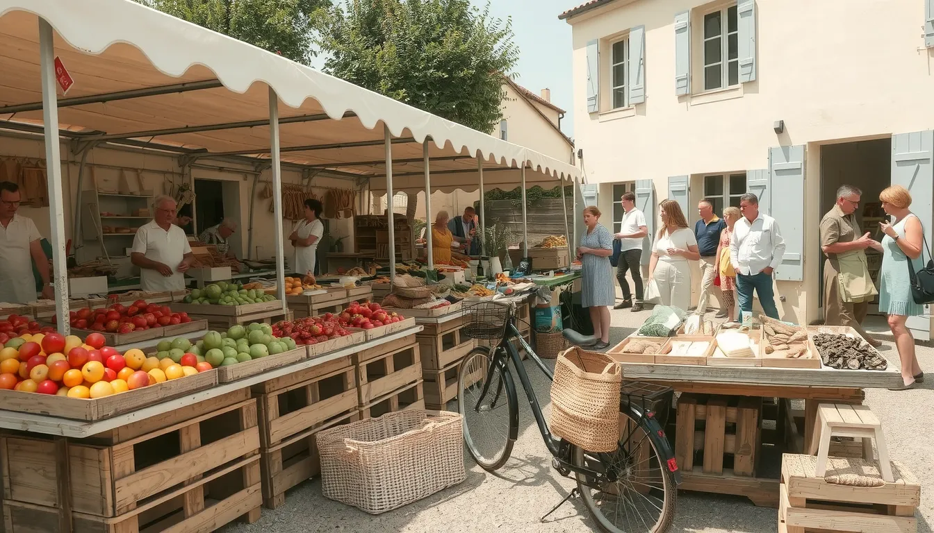 marché de la noue