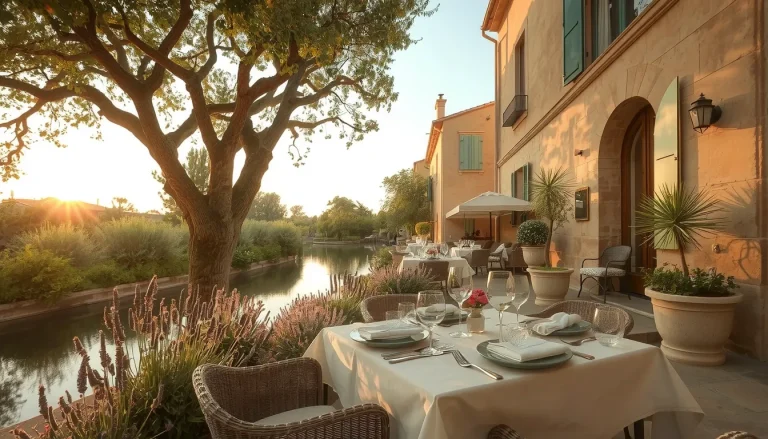Restaurant de Patrick Bruel : La Roue et L’Isle de Léos à L’Isle-sur-la-Sorgue