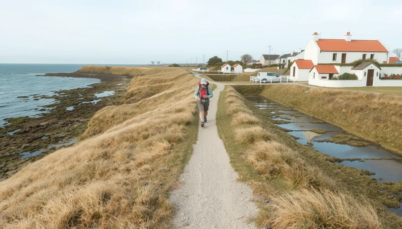 tour de l'ile de ré à pied
