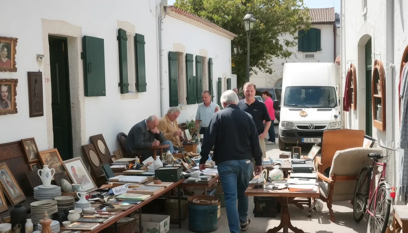 vide grenier ile de ré ce week end